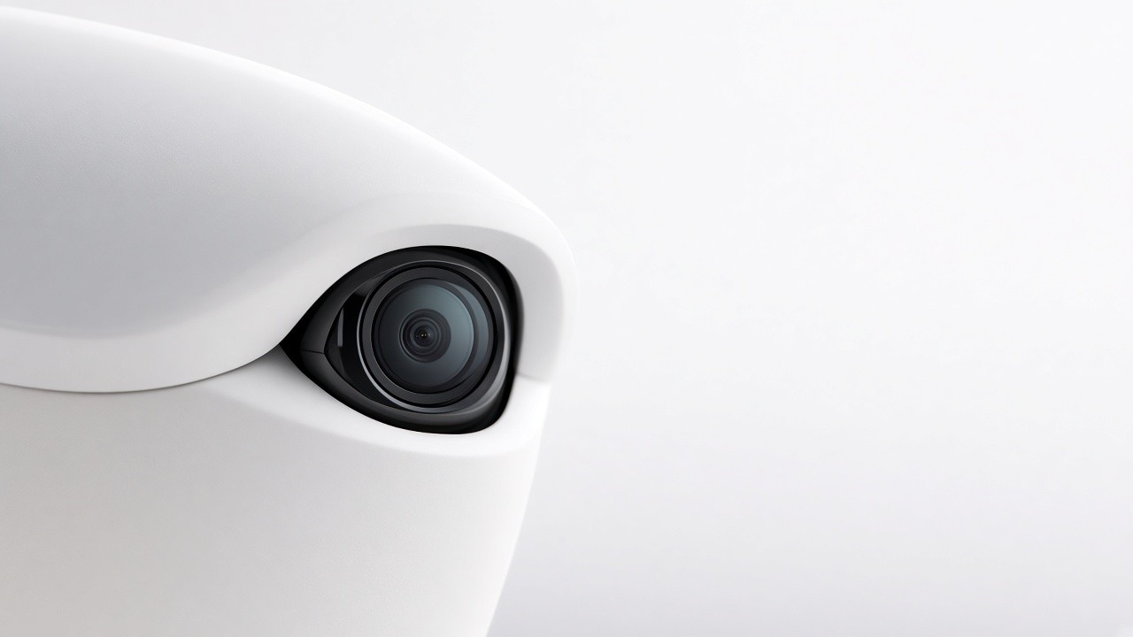 Detail of a sleek unbranded device